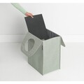 Cos de rufe, Brabantia, Green, 55 L, 29.5x40.5x54 cm, textil, verde