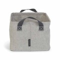 Cos de rufe / cos depozitare, pliabil, Brabantia, Linn, 35 L, 37x44x26 cm, textil, gri