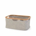 Cos de rufe / cos depozitare, pliabil, Brabantia, Linn, 40 L, 36x54x26.5 cm, textil, gri