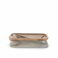 Cos de rufe / cos depozitare, pliabil, Brabantia, Linn, 40 L, 36x54x26.5 cm, textil, gri