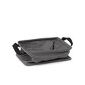 Cos de rufe / cos depozitare, pliabil, Brabantia, Linn, 35 L, 37x44x26 cm, textil, negru piper