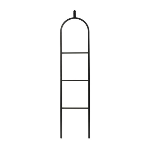 Suport pentru haine, Brabantia, Linn, 38x6.5x168 cm, otel, negru