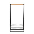 Suport pentru haine, Brabantia, Linn, 57x99.5x190 cm, otel, negru