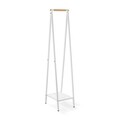 Suport pentru haine, Brabantia, Linn, 47.6x34x170 cm, otel, alb