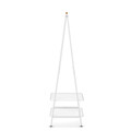 Suport pentru haine, Brabantia, Linn Compact, 57x60.6x190 cm, otel, alb