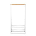 Suport pentru haine, Brabantia, Linn Large, 99.5x57x190 cm, otel, alb