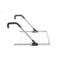 Uscator rufe suspendabil, Brabantia, Metallic Grey, 4.5 m capacitate de uscare, otel, gri metalizat