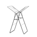 Uscator de rufe, Brabantia, Hangon Matt, 15 m capacitate de uscare, otel, negru mat