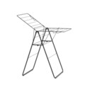 Uscator de rufe, Brabantia, Hangon Matt, 15 m capacitate de uscare, otel, negru mat
