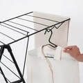 Uscator de rufe, Brabantia, Hangon Matt, 15 m capacitate de uscare, otel, negru mat