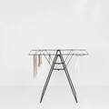 Uscator de rufe, Brabantia, Hangon Matt, 15 m capacitate de uscare, otel, negru mat