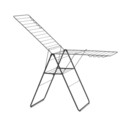 Uscator de rufe, Brabantia, Hangon Matt, 25 m capacitate de uscare, otel, negru mat