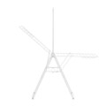 Uscator de rufe cu suport umerase, Brabantia, Hangon Fresh, 25 m capacitate de uscare, otel, alb