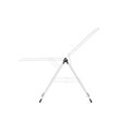 Uscator de rufe extensibil, Brabantia, T-Model, 20 m capacitate de uscare, otel, alb