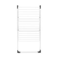 Uscator de rufe vertical, Brabantia, Tower, 23 m capacitate de uscare, otel, alb