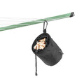 Uscator de rufe rotativ cu 4 brate + cu suport fixare pamant + husa + set carlige rufe, Brabantia, Lift-O-Matic, 50 m capacitate de uscare, otel, verde