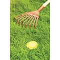 Uscator de rufe rotativ cu 4 brate + cu suport fixare pamant + husa + set carlige rufe, Brabantia, Lift-O-Matic Advance Spike, 50 m capacitate de uscare, otel, gri metalizat