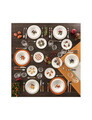 Serviciu de masa 18 piese, Brandani, Le Primizie Fresh Fruit, portelan New Bone China