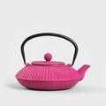Ceainic Andreas, Homla, 19x17x14 cm, 0.8 L, fonta, roz