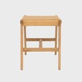 Scaunel Novum, Homla, 52x34x42 cm, lemn, natur