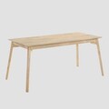 Masa Malo, Homla, 160x75x76 cm, lemn de cauciuc, natur