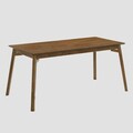 Masa Malo, Homla, 160x75x76 cm, lemn de cauciuc, maro
