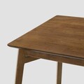 Masa Malo, Homla, 140x75x76 cm, lemn de cauciuc, maro