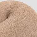 Taburet Luncta, Homla, 82x52x34 cm, MDF/lemn/poliester, bej