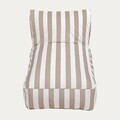 Sezlong Maris, Homla, 150x70x65 cm, poliester/spuma, alb/bej