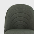 Scaun Ludi, Homla, 53x50x85 cm, metal/poliester, verde