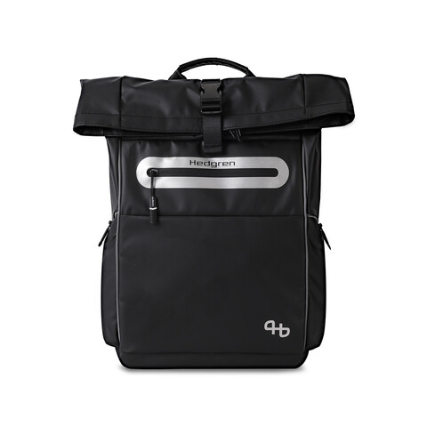 Rucsac Chain, COMMUTE BIKE, Hedgren, 26.5x13x53 cm, poliester, negru