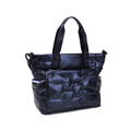 Geanta Puffer, COCCON, Hedgren, 34x14x33 cm, poliester, bleumarin
