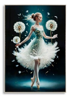 72x102 cm, Multicolor, Dancing -A