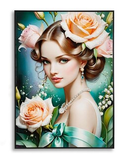 72x102 cm, Multicolor, Fantasy -B