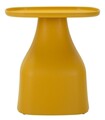 Masuta de cafea Gea, Mauro Ferretti, 48x48x50 cm, plastic, galben