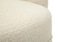 Fotoliu rotativ Torino Cream Swivel, Mauro Ferretti, 70x72x75 cm, fier/poliester, crem