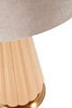 Lampa de masa Perly -H, Mauro Ferretti,  1 x E27, 40W, 36.5x68.5 cm, sticla/fier/textil, perla/auriu