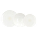 Serviciu de masa 12 piese Moon Ivory, Andrea Fontebasso, portelan, alb