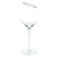 Set 6 pahare pentru vin Margot, Andrea Fontebasso, 430 ml, sticla, auriu/transparent