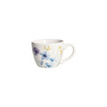 Set 6 cesti de cafea cu farfurie Iris Florenne, Tognana, 80 ml, New Bone China, multicolor