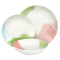 Serviciu de masa 18 piese Madison Acquerello, Tognana, portelan, multicolor