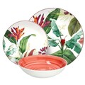 Serviciu de masa 18 piese Madison Tropicalia, Tognana, portelan, multicolor