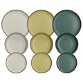 Serviciu de masa 18 piese Urban Ardenne, Tognana, ceramica, multicolor