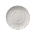 Set 6 cesti de cafea cu farfurie Edge, Tognana, 90 ml, New Bone China, bej