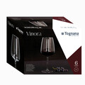 Set 6 pahare pentru vin Vinora, Tognana, 620 ml, sticla, transparent