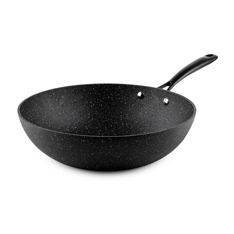 Tigaie Wok Symphony, Luigi Ferrero, 30x9 cm, aluminiu forjat