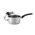 Cratita cu capac saucepan Sophia, Luigi Ferrero, 16x9 cm, 1.7 L, inox