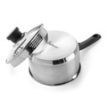 Cratita cu capac saucepan Sophia, Luigi Ferrero, 16x9 cm, 1.7 L, inox