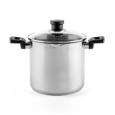 Oala cu capac Sophia, Luigi Ferrero, 20x18 cm, 5.6 L, inox