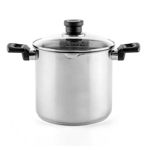 Oala cu capac Sophia, Luigi Ferrero, 24x20 cm, 8.6 L, inox